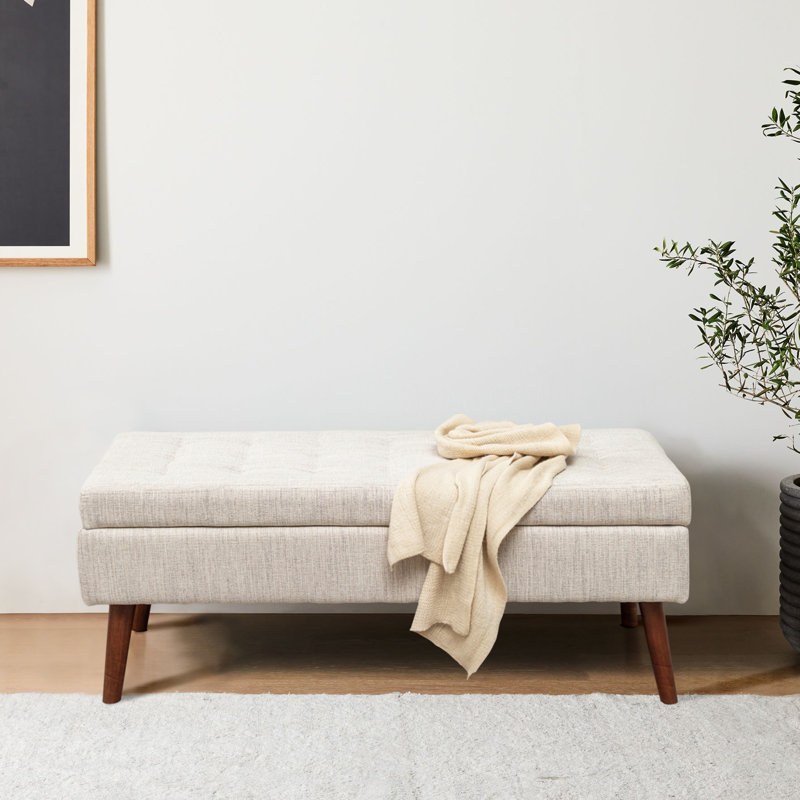 Tufted bench ottoman discount
